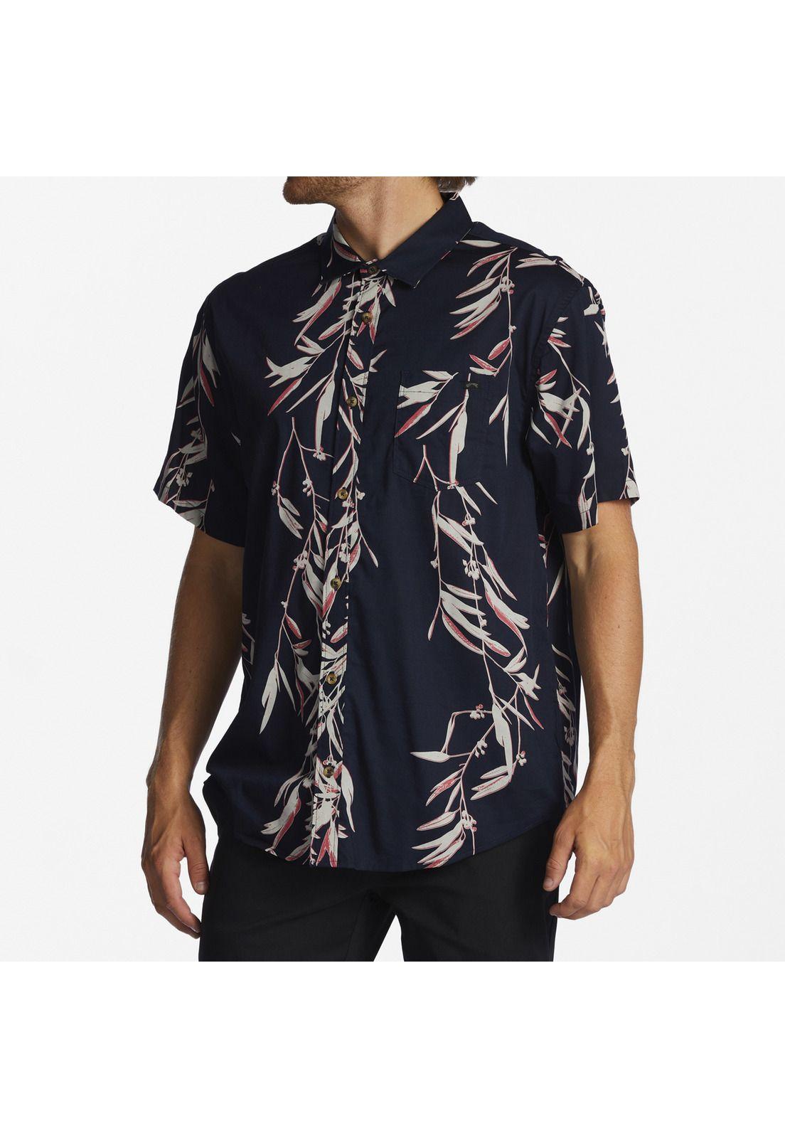 Camisa M/C Hombre Sundays M Wv Azul Marino-0