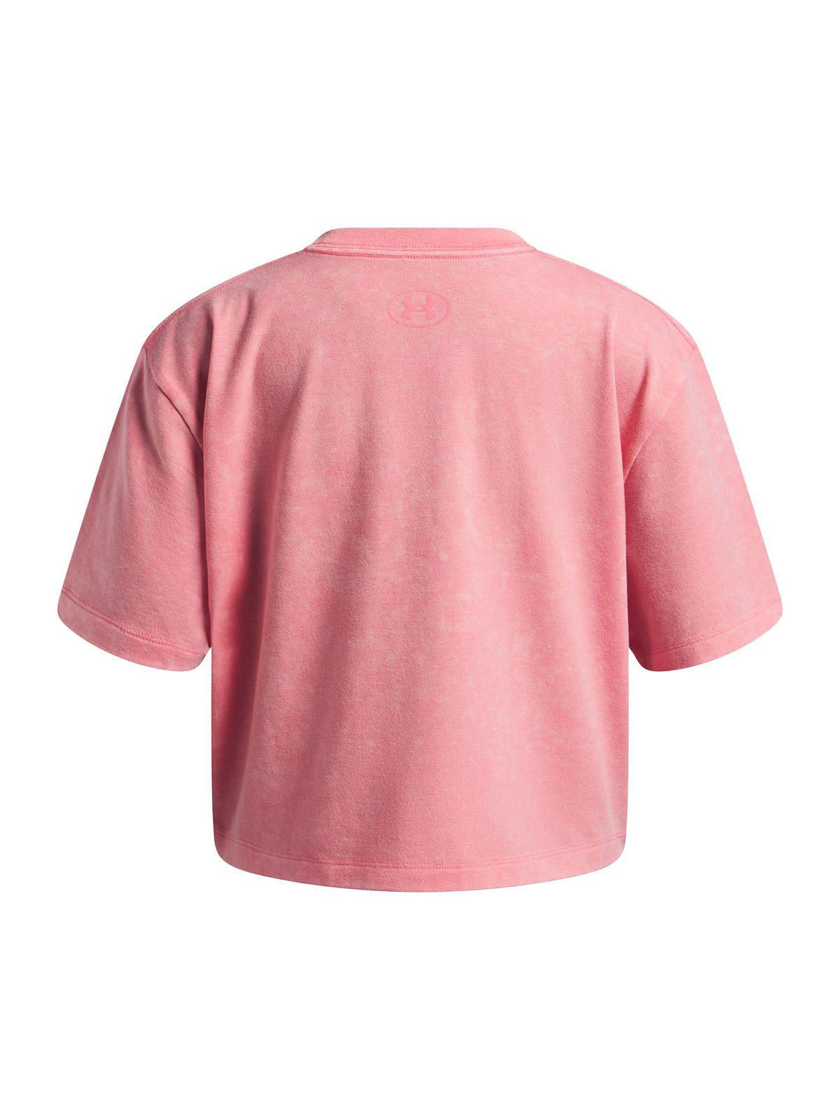 Polera M/C Niña Rival Wash Ss Rosado-1