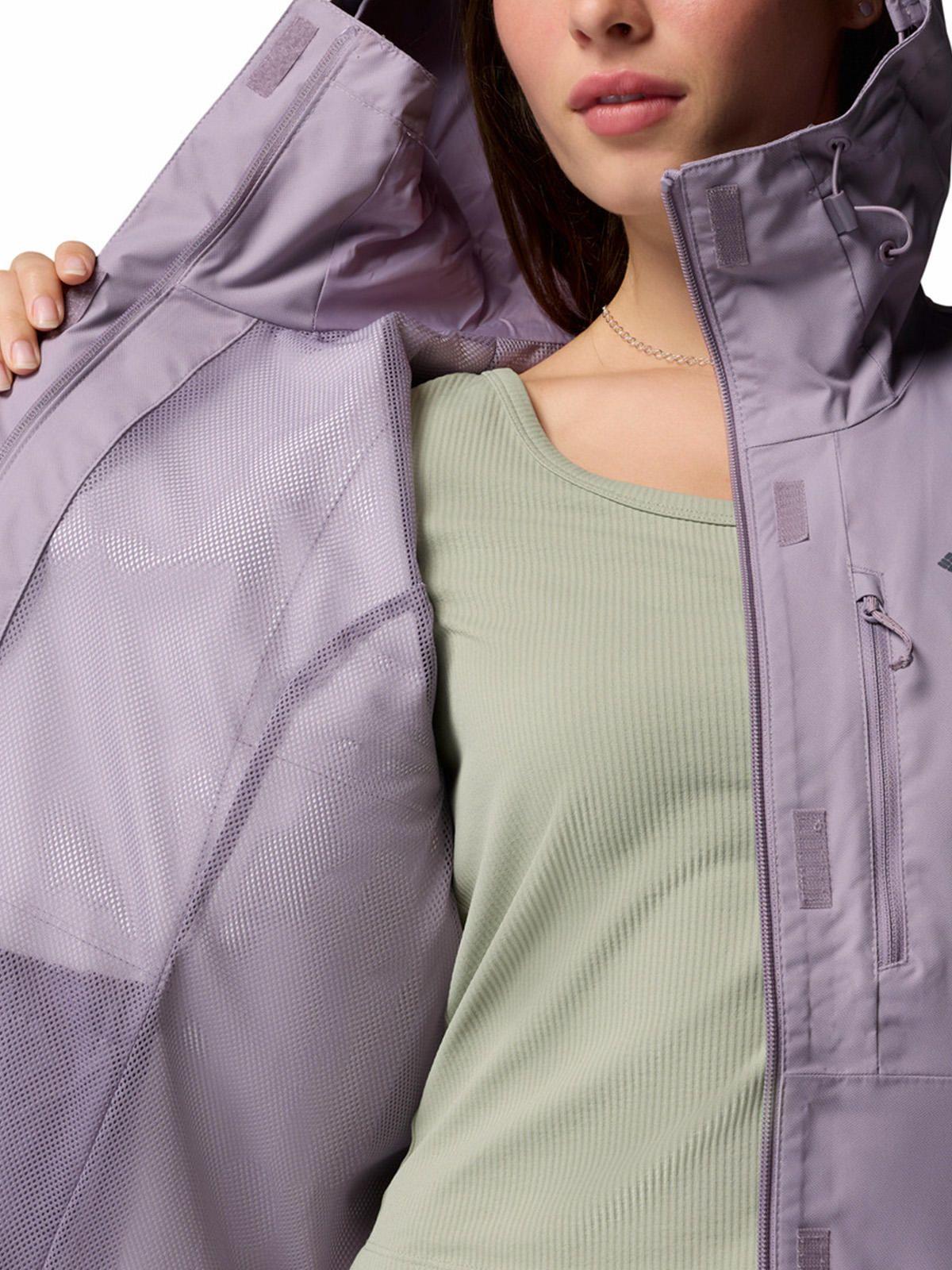 Cortaviento Mujer Hikebound II Morado-5
