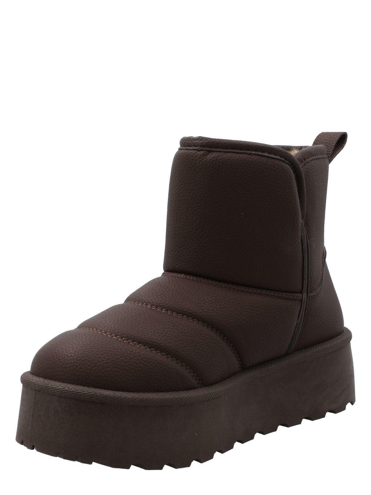 Botín Mujer Anna 2 Chocolate-5