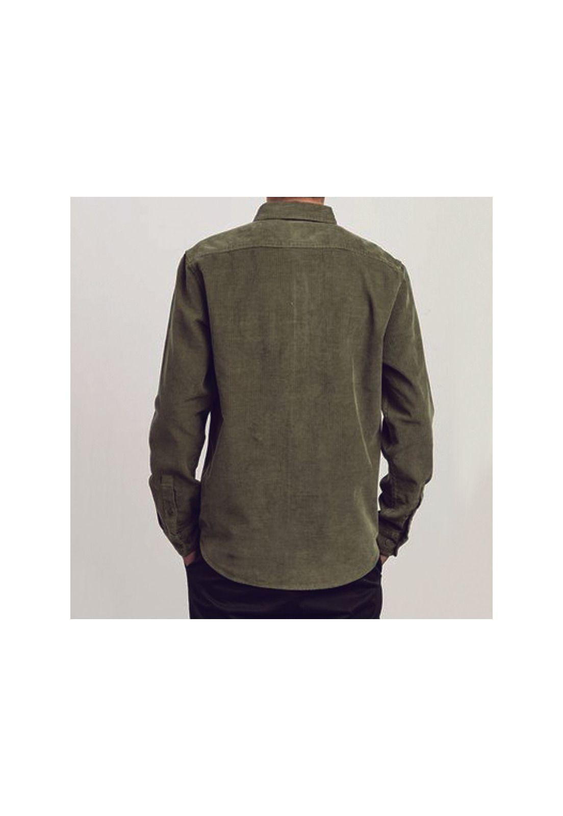 Camisa Manga Larga Campbell Cord Ls Olive-1