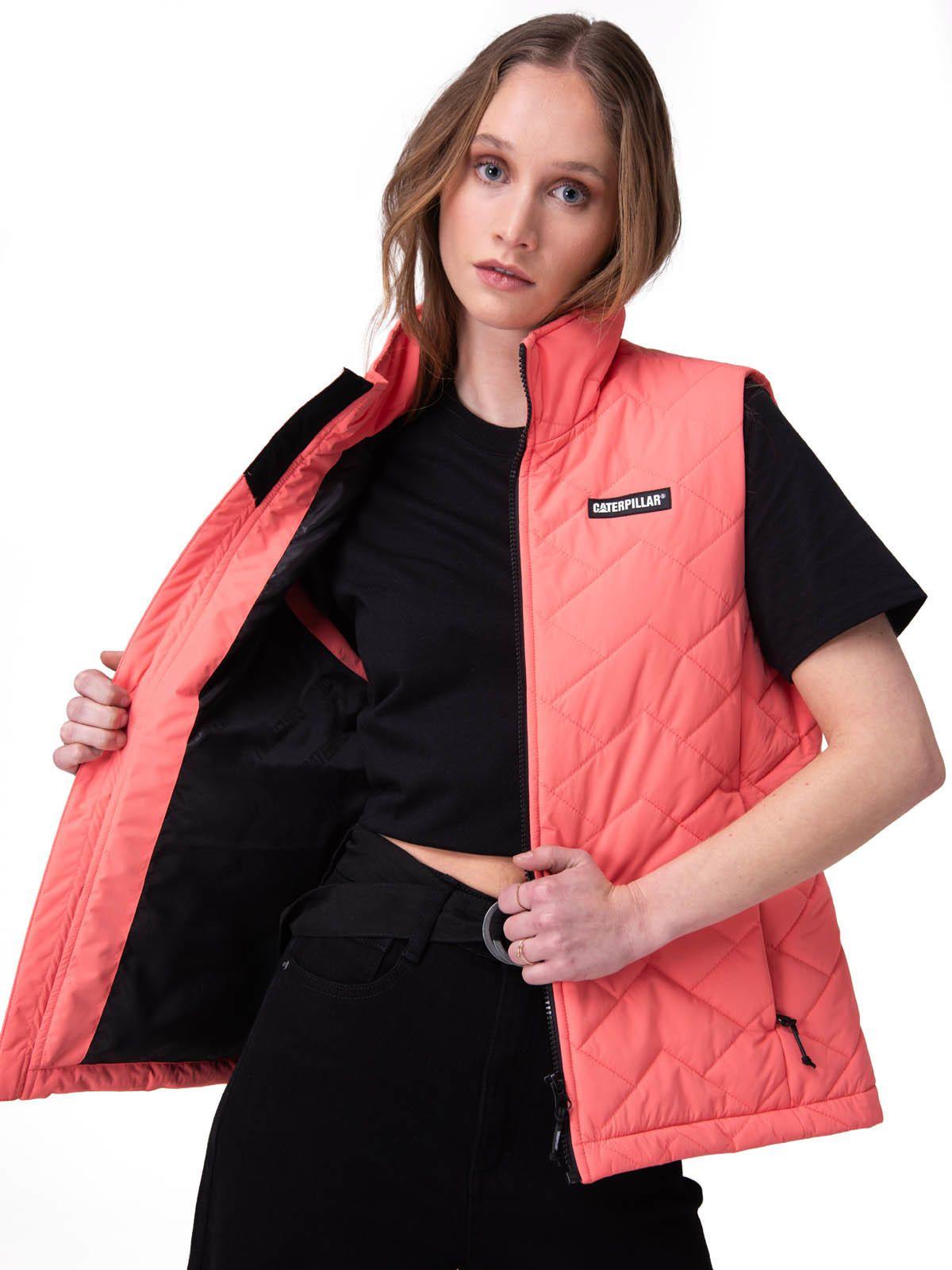 Chaqueta Sin Mangas Mujer W Mediumweight Insul Rosado-0