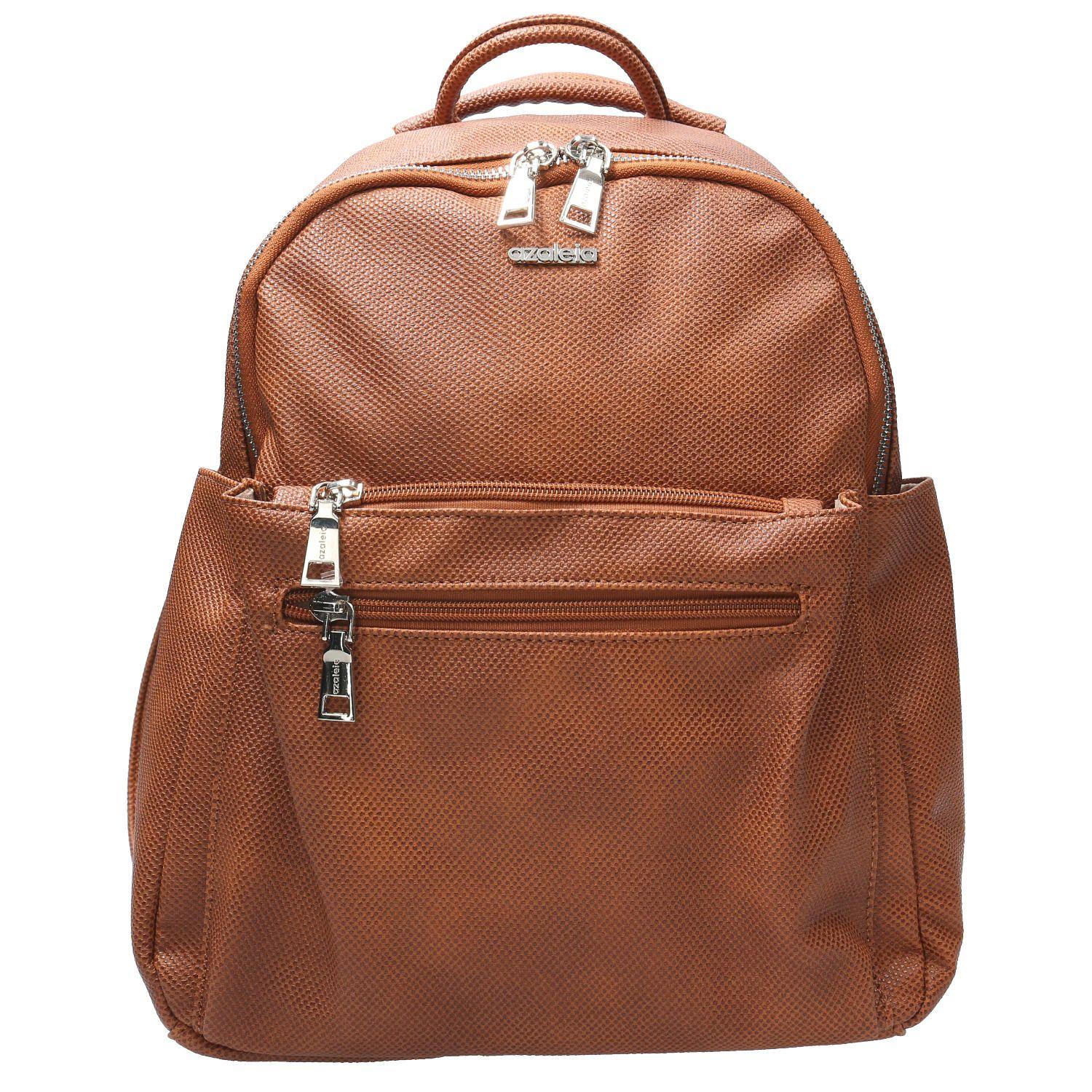 Mochila Convertible Mujer Pow Backbag Café-0