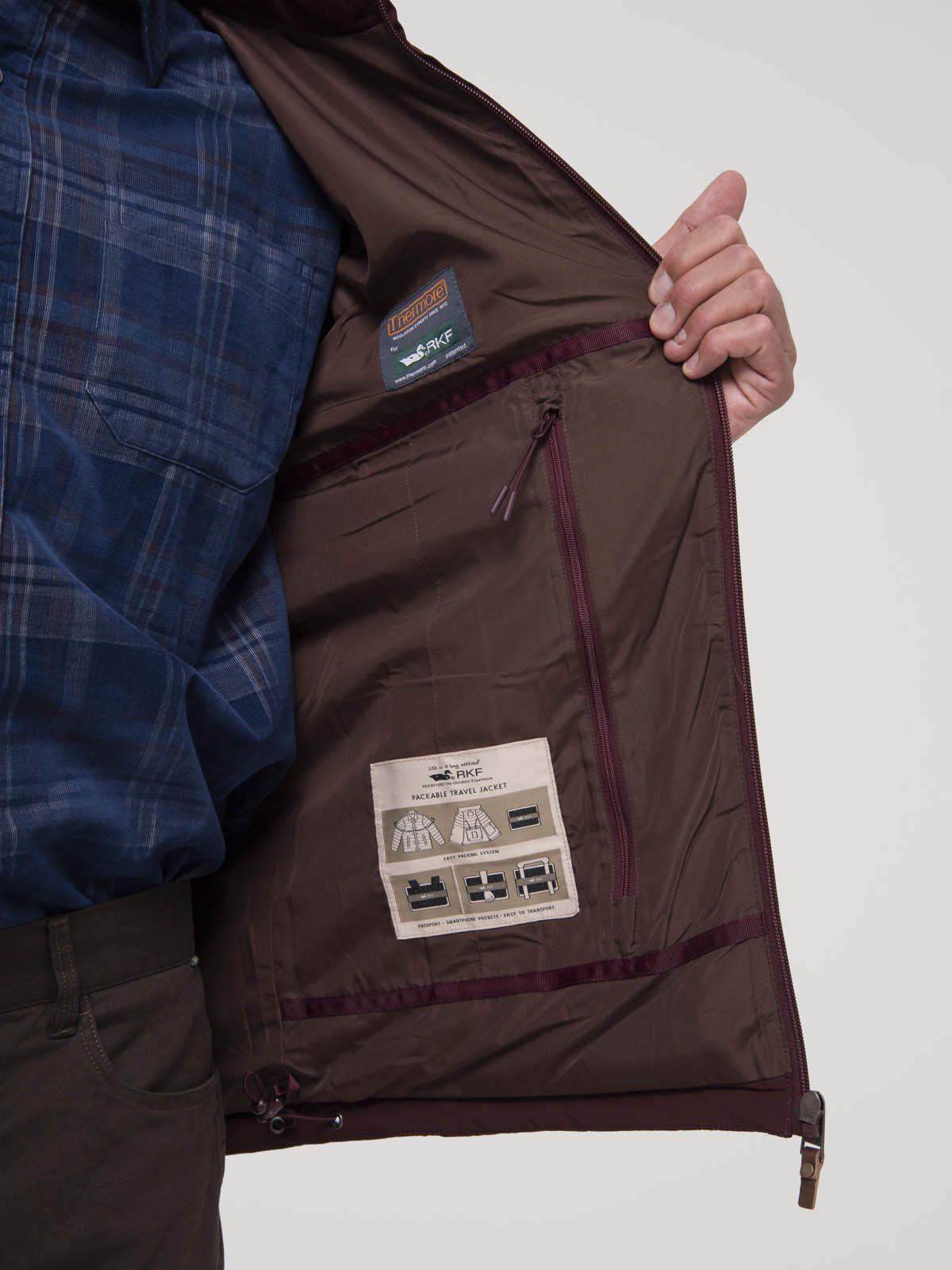 Chaqueta Thermore Hombre Journey Burdeo-8