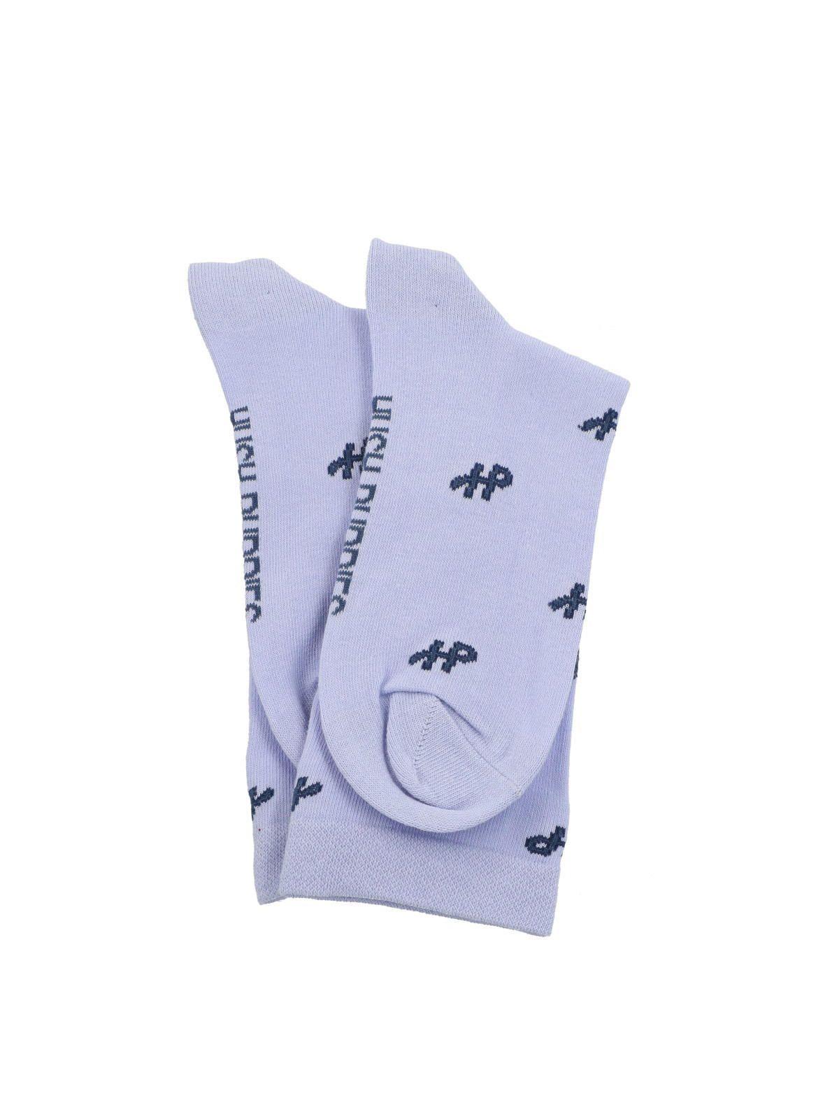 Calcetín Algodón Mujer C Cuff Hp Lila-2