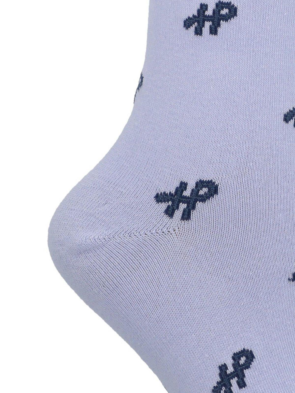 Calcetín Algodón Mujer C Cuff Hp Lila-1