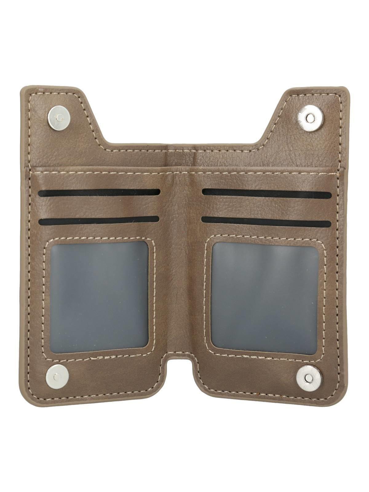 Tarjetero  Phone Card Butfly Mujer Café-1