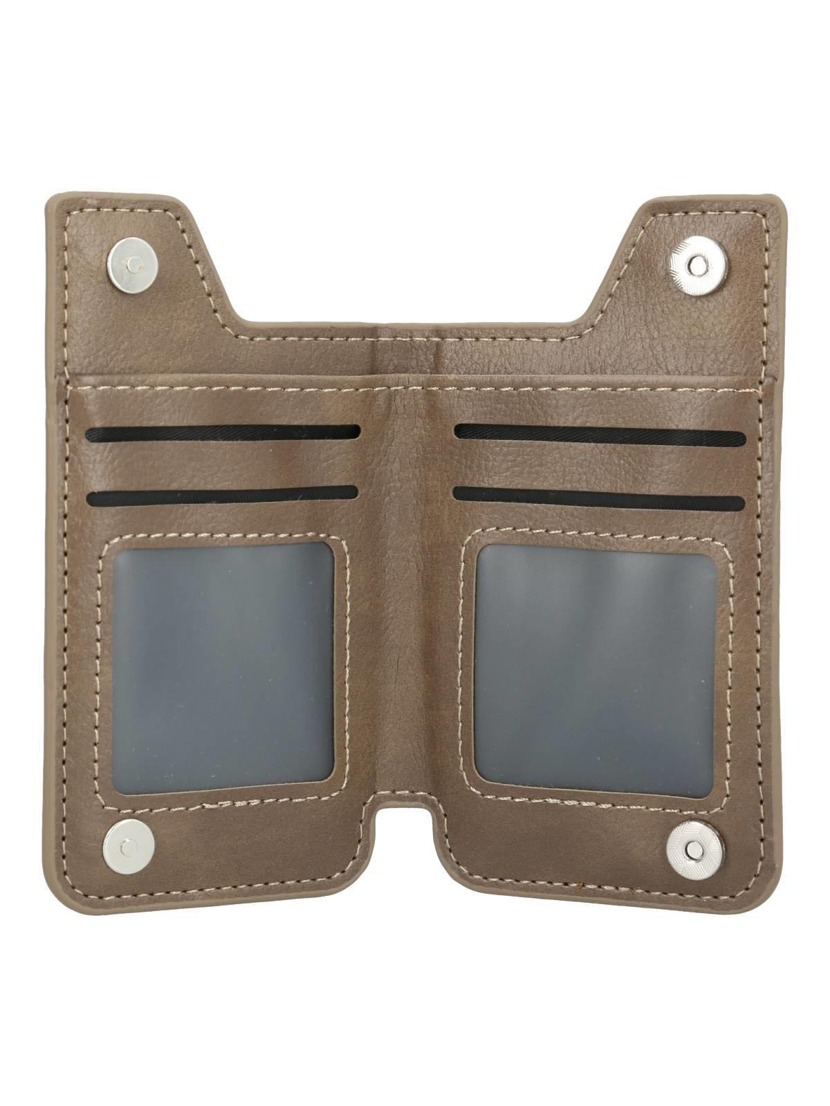Tarjetero  Phone Card Butfly Mujer Café-1