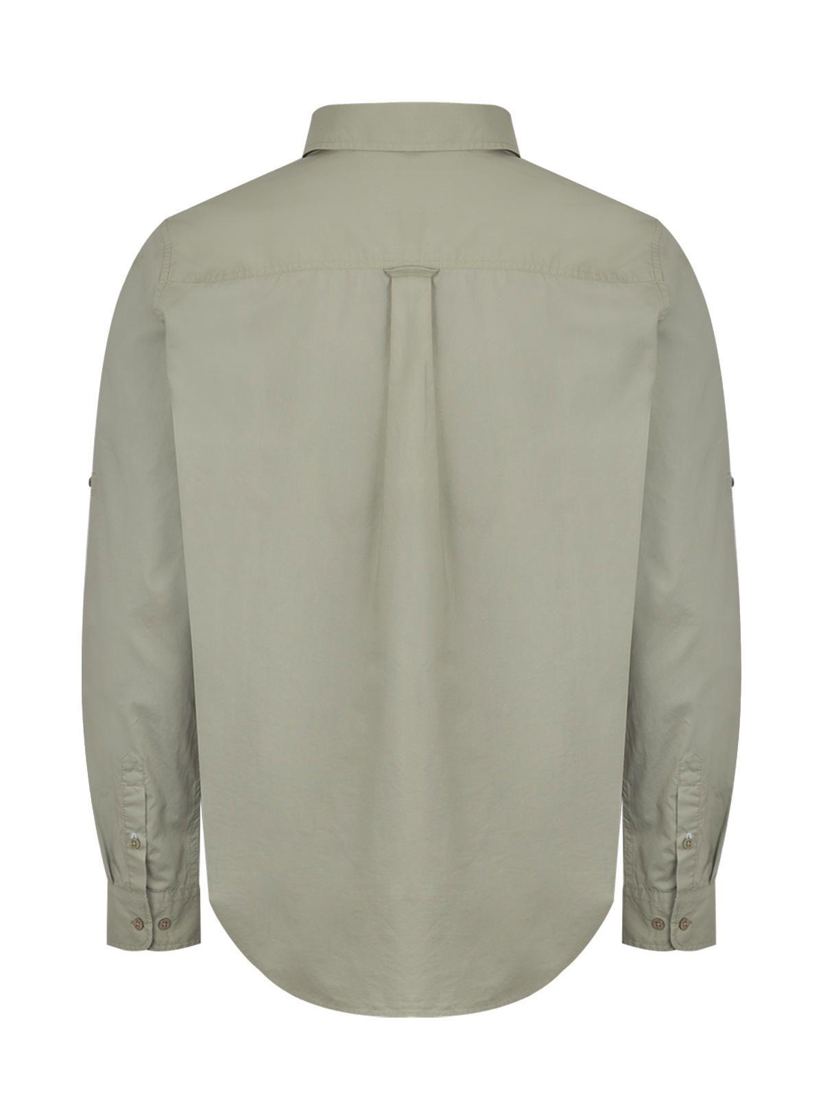 Camisa Algodón Orgánico Verde Galiton Hombre -1