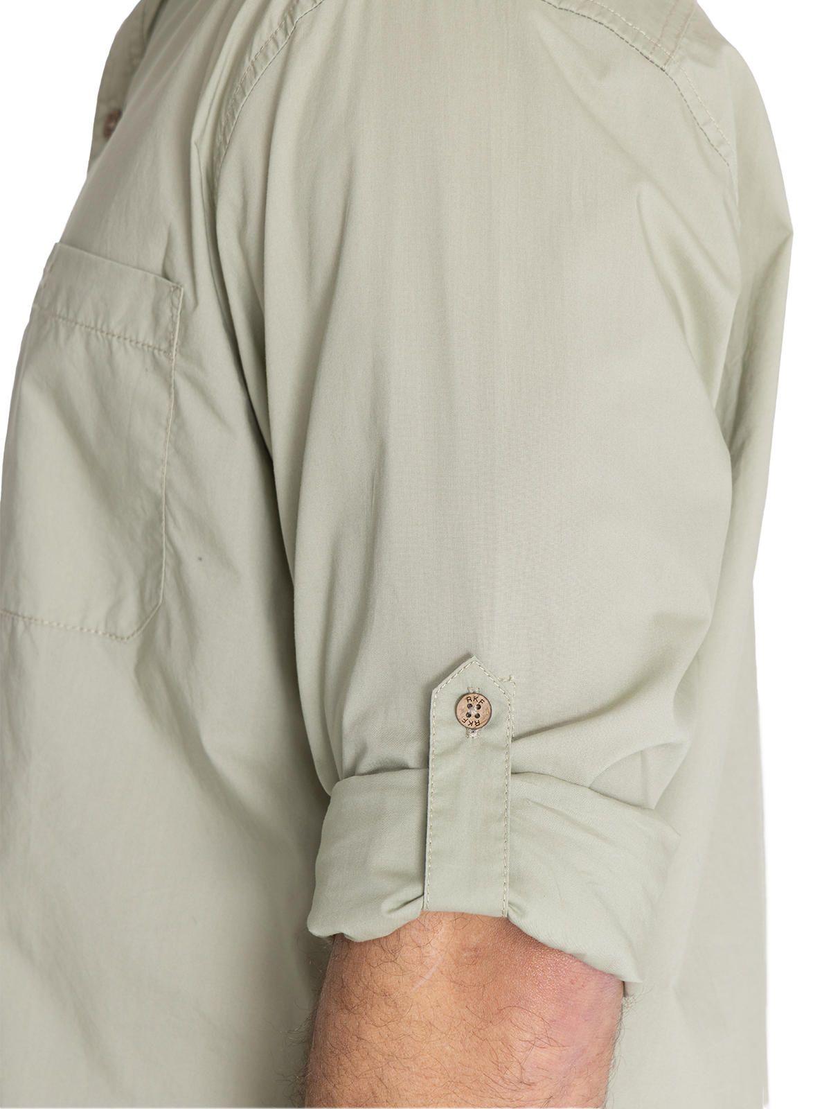 Camisa Algodón Orgánico Verde Galiton Hombre -9