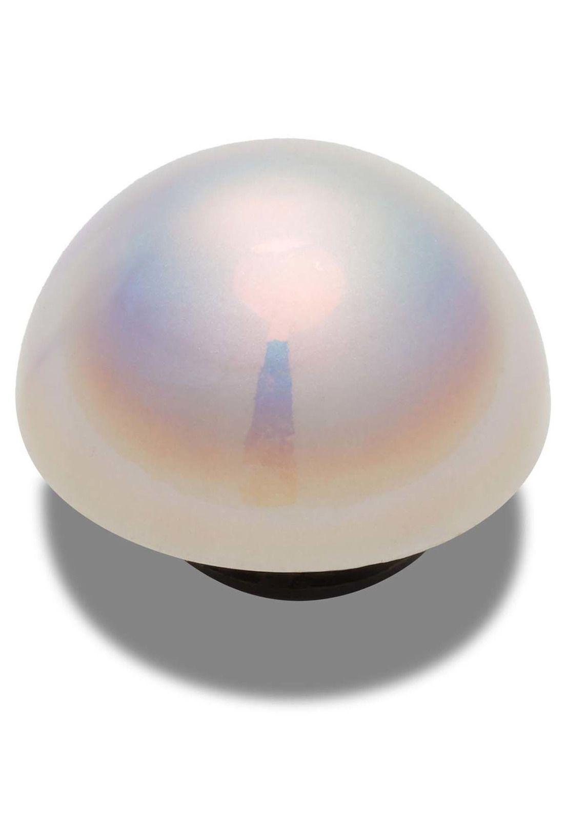 Jibbitz Crocs Perla Iridiscente Blanco-2