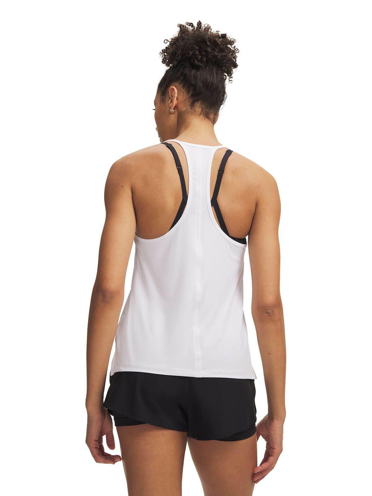 Polera S/M UA Vanish Tank Blanco Mujer-1