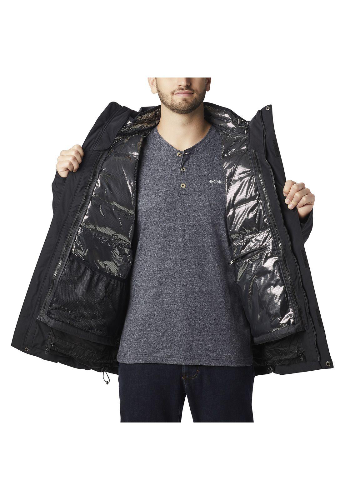 Parka Hombre Wild Card Jacket Polyester Negro-2
