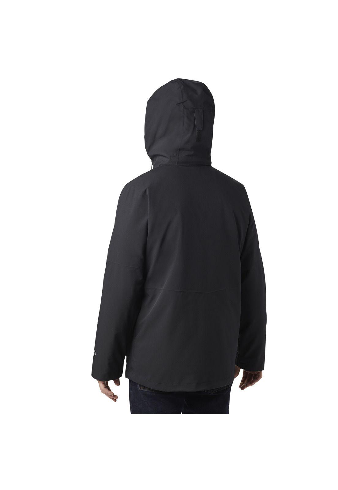 Parka Hombre Wild Card Jacket Polyester Negro-3
