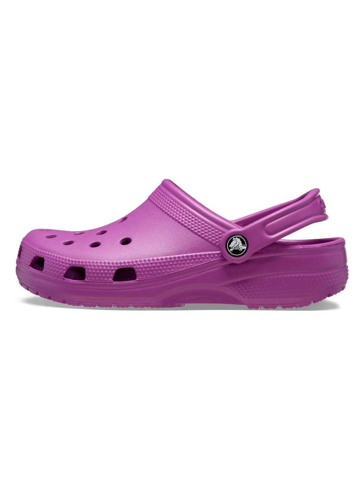 Zueco Crocs Mujer Classic Clog Fucsia-1