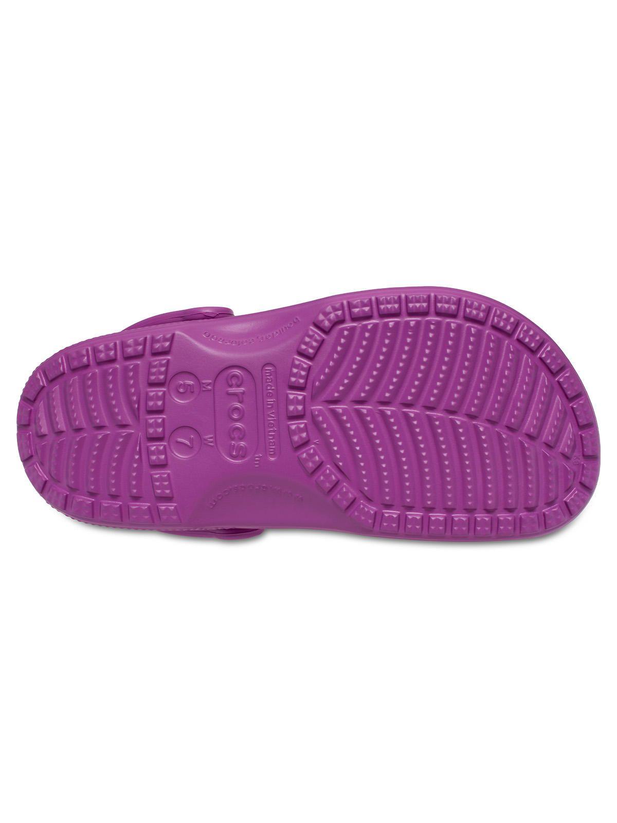 Zueco Crocs Mujer Classic Clog Fucsia-5