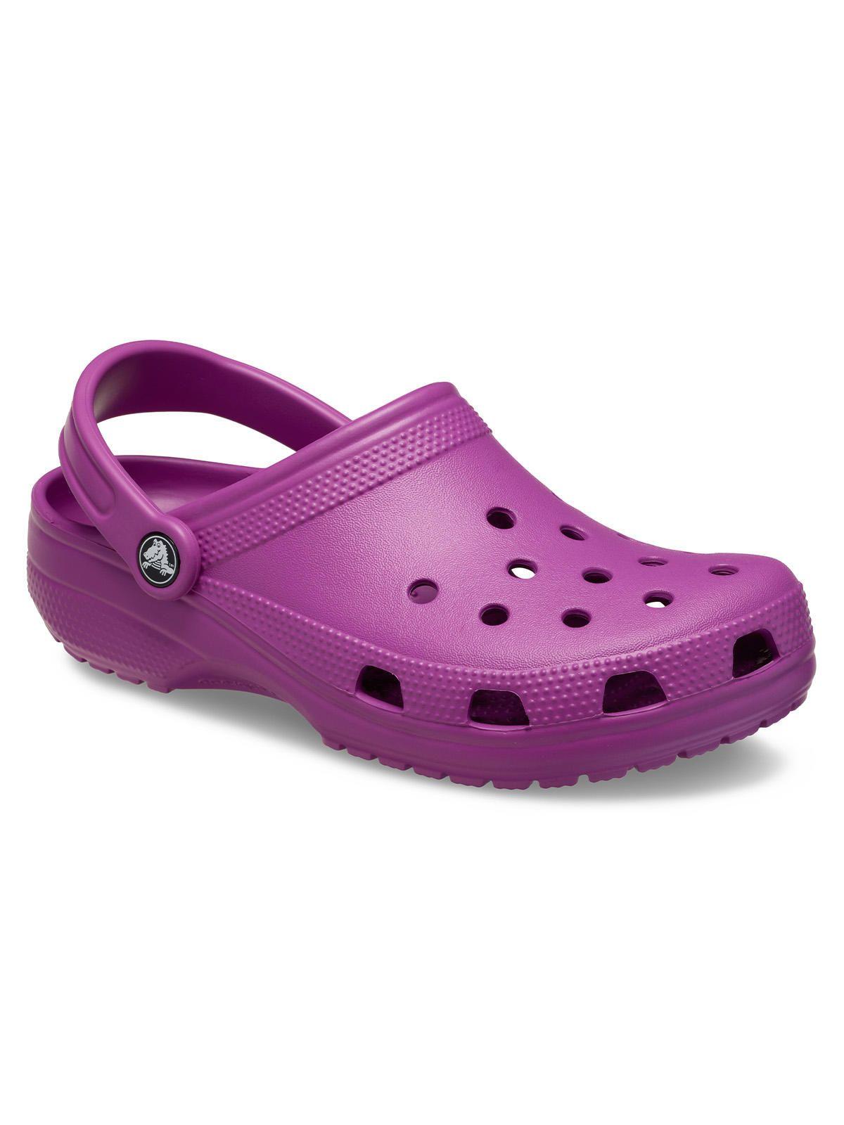 Zueco Crocs Mujer Classic Clog Fucsia-6