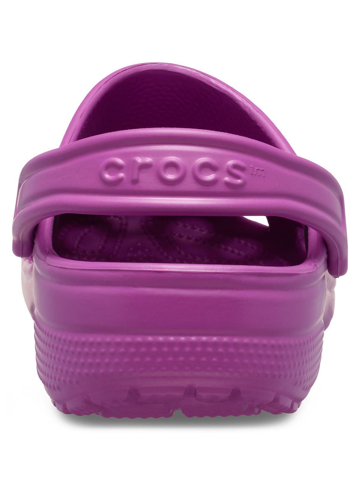 Zueco Crocs Mujer Classic Clog Fucsia-7