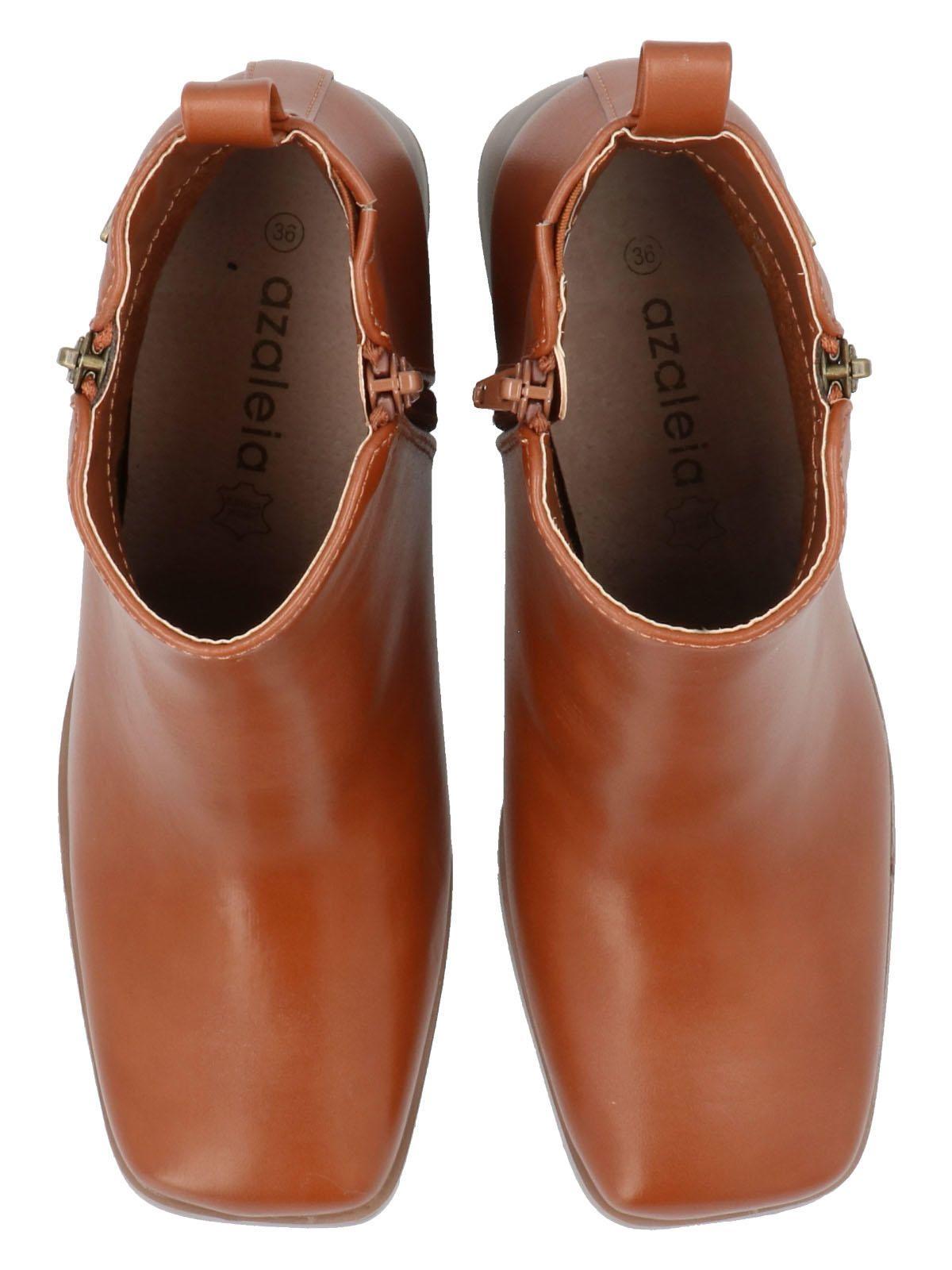 Botín Mujer Hula Cognac-7