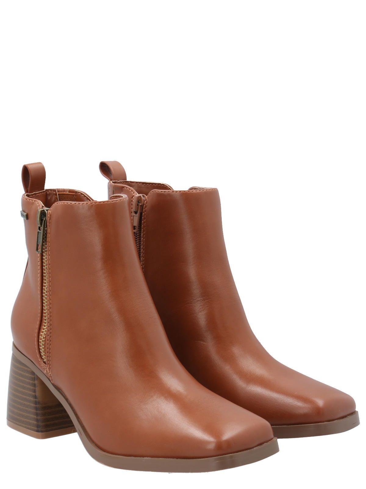 Botín Mujer Hula Cognac-8