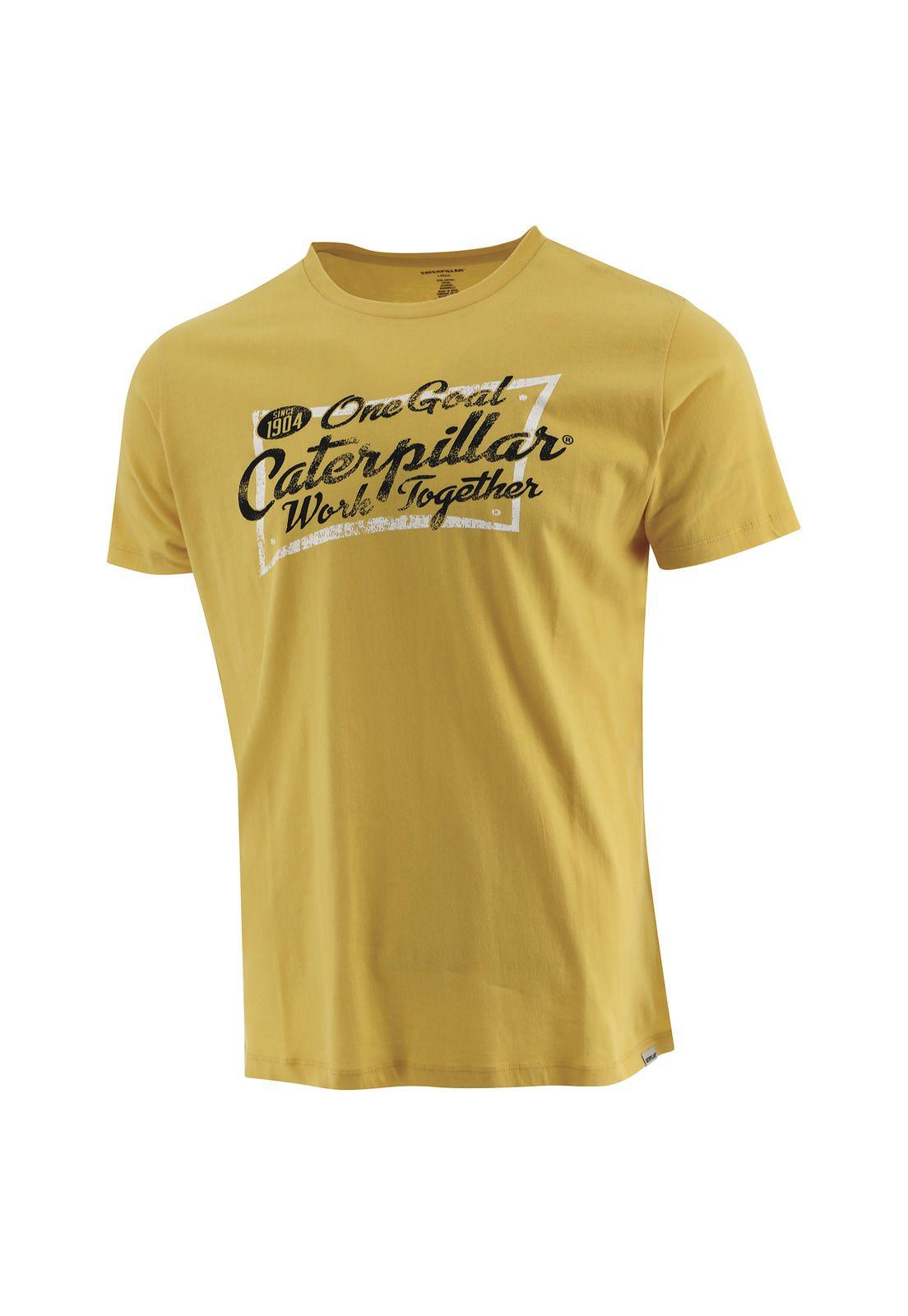 Polera M/C Hombre Foundation High Life Amarillo-0