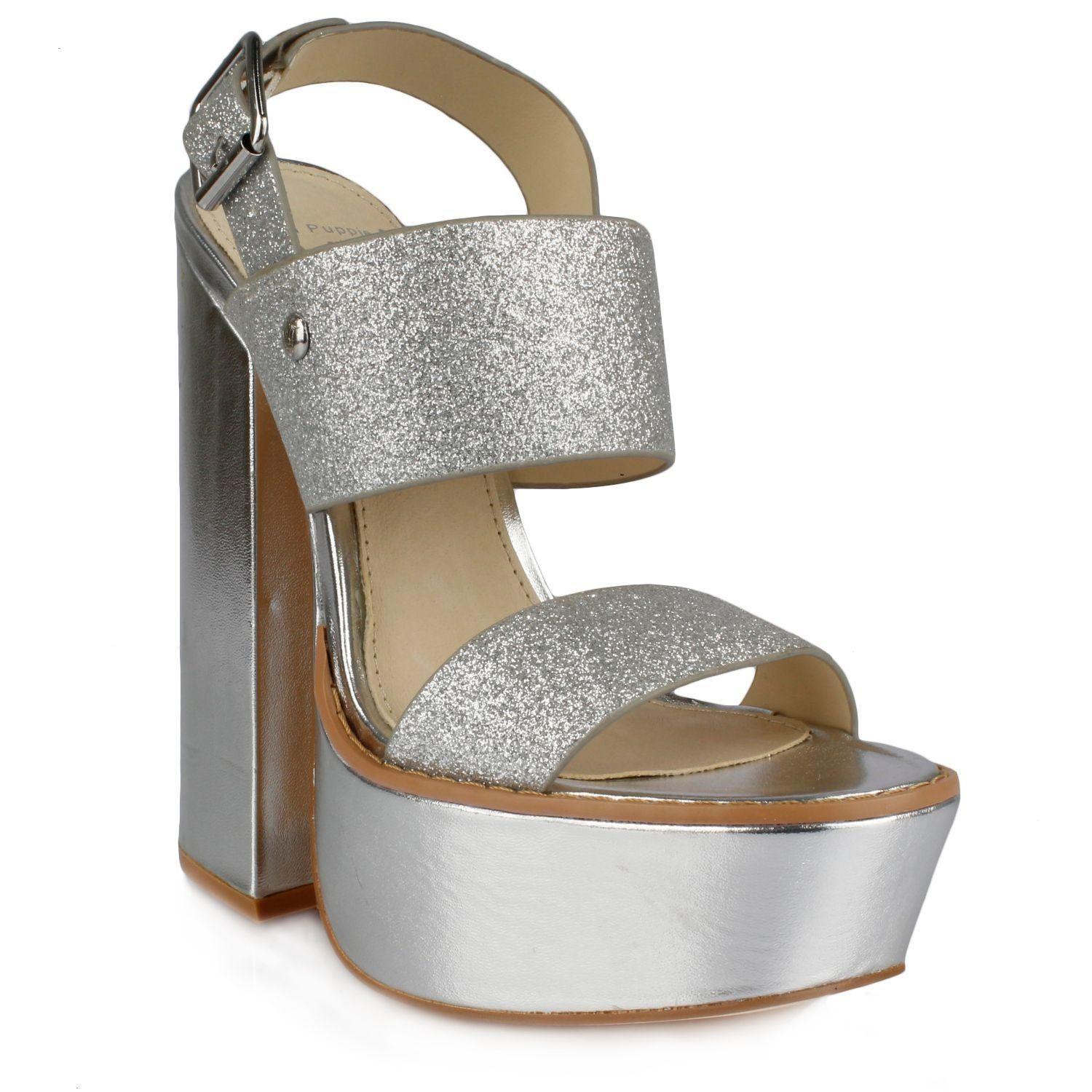 Sandalia Mujer Hattie Plateado-0