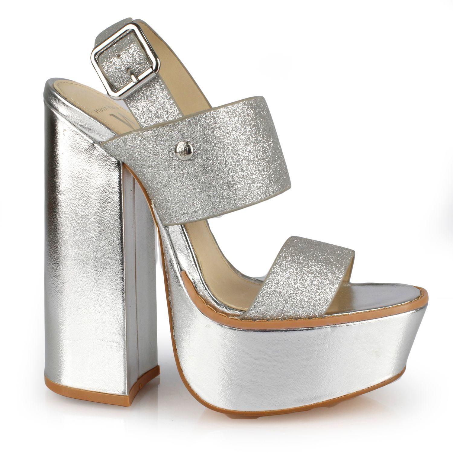 Sandalia Mujer Hattie Plateado-1