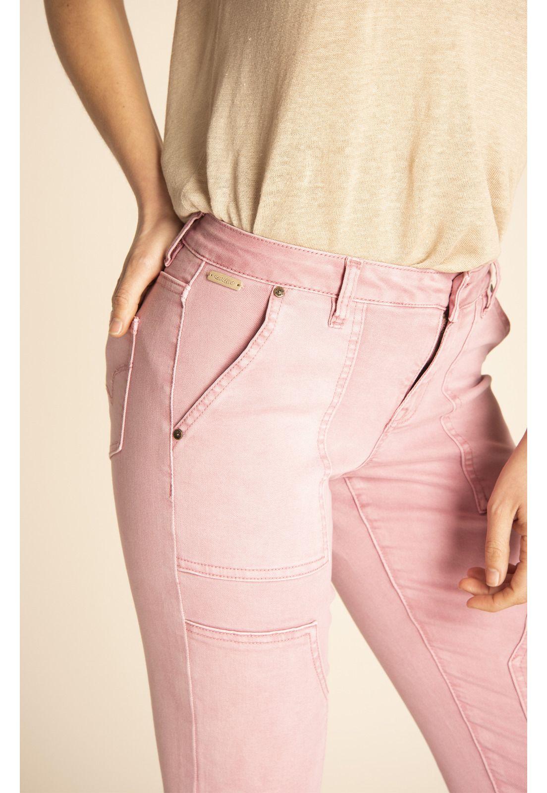 Pantalón Mujer Angel Rosado-4