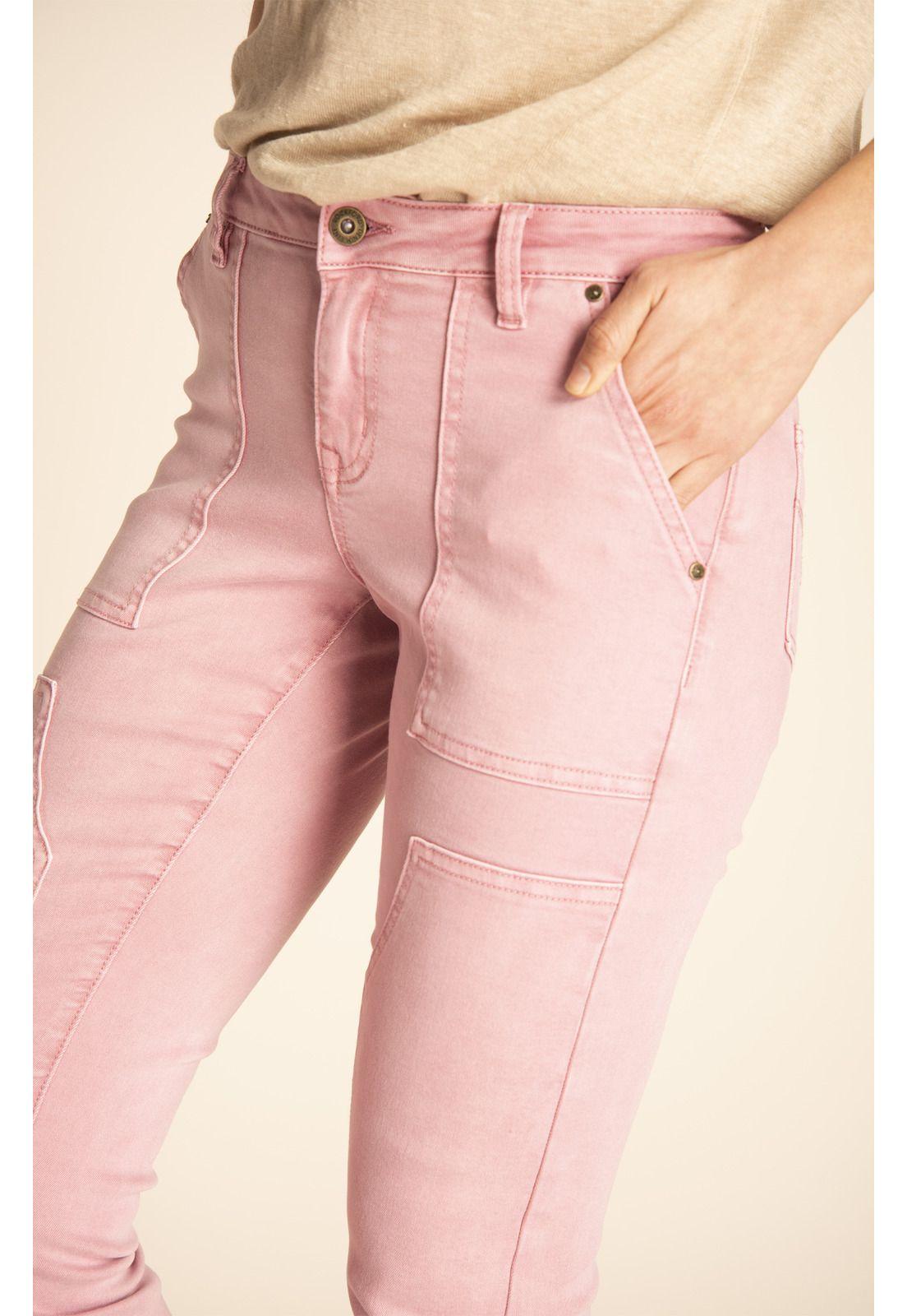 Pantalón Mujer Angel Rosado-5