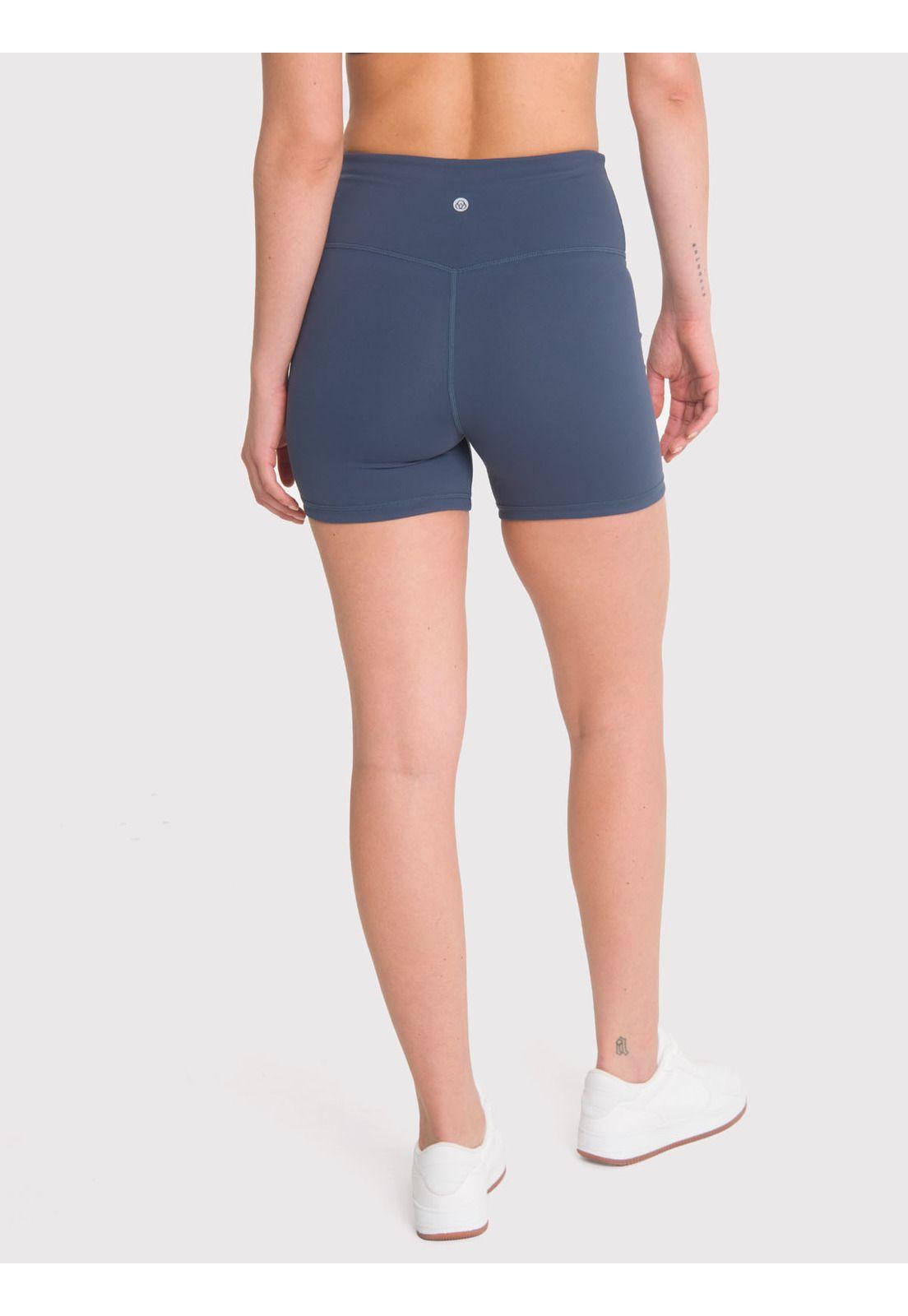 Short deportivo Mujer Flo Azul-4