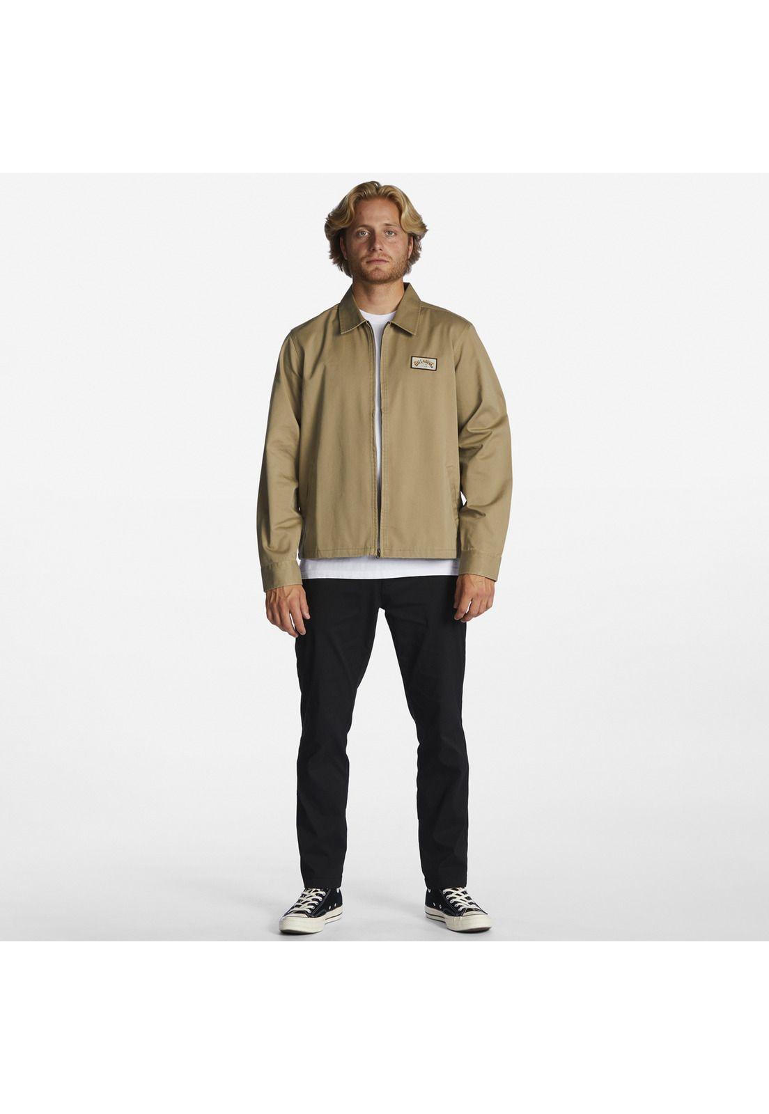 Chaqueta Hombre Station Jckt Caqui-3