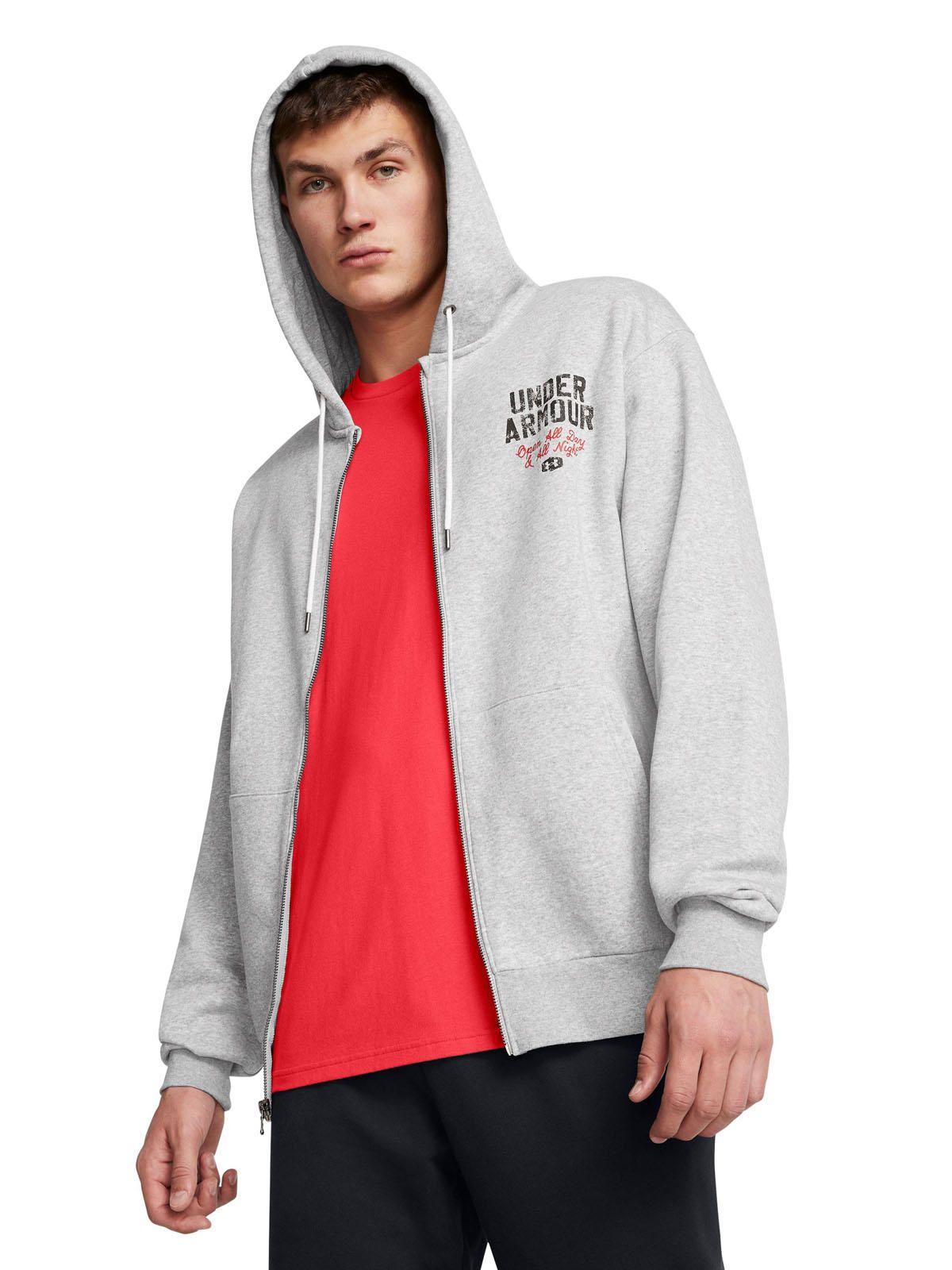 Polerón Icon Fleece 24/7 para hombre Gris-0