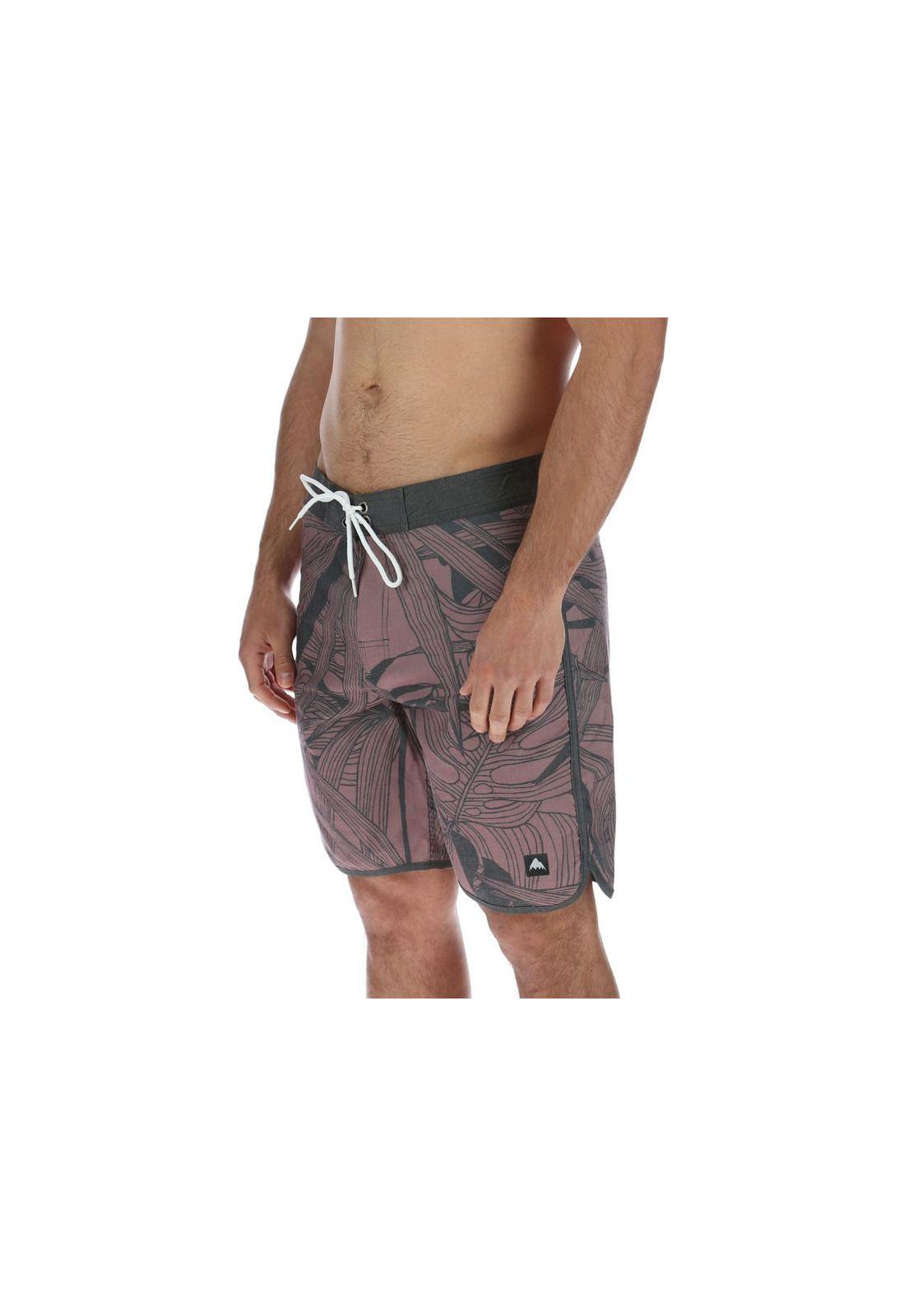 Traje De Baño  Hombre Boardshort Verde Claro-1