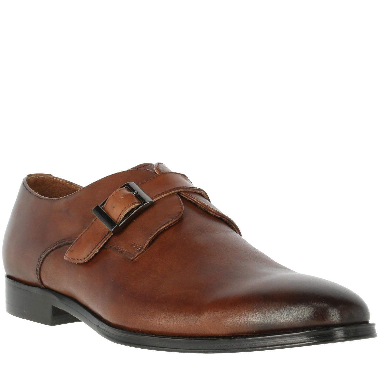 Zapato Cuero Philipp Café Hombre-0