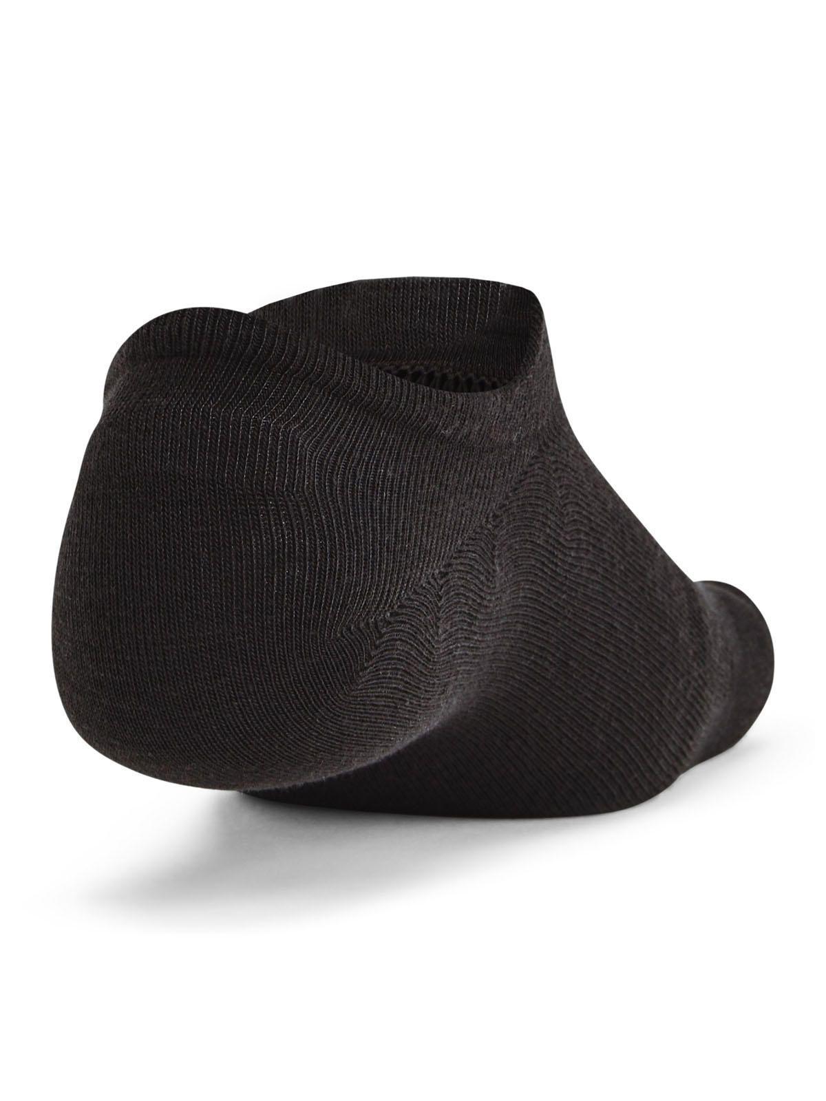 Pack 6 Calcetines low unsex Esential Negro-1