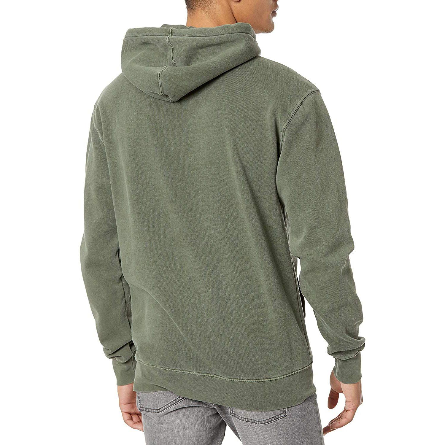 Polerón Hombre Big Rvca Hoodie Verde-1