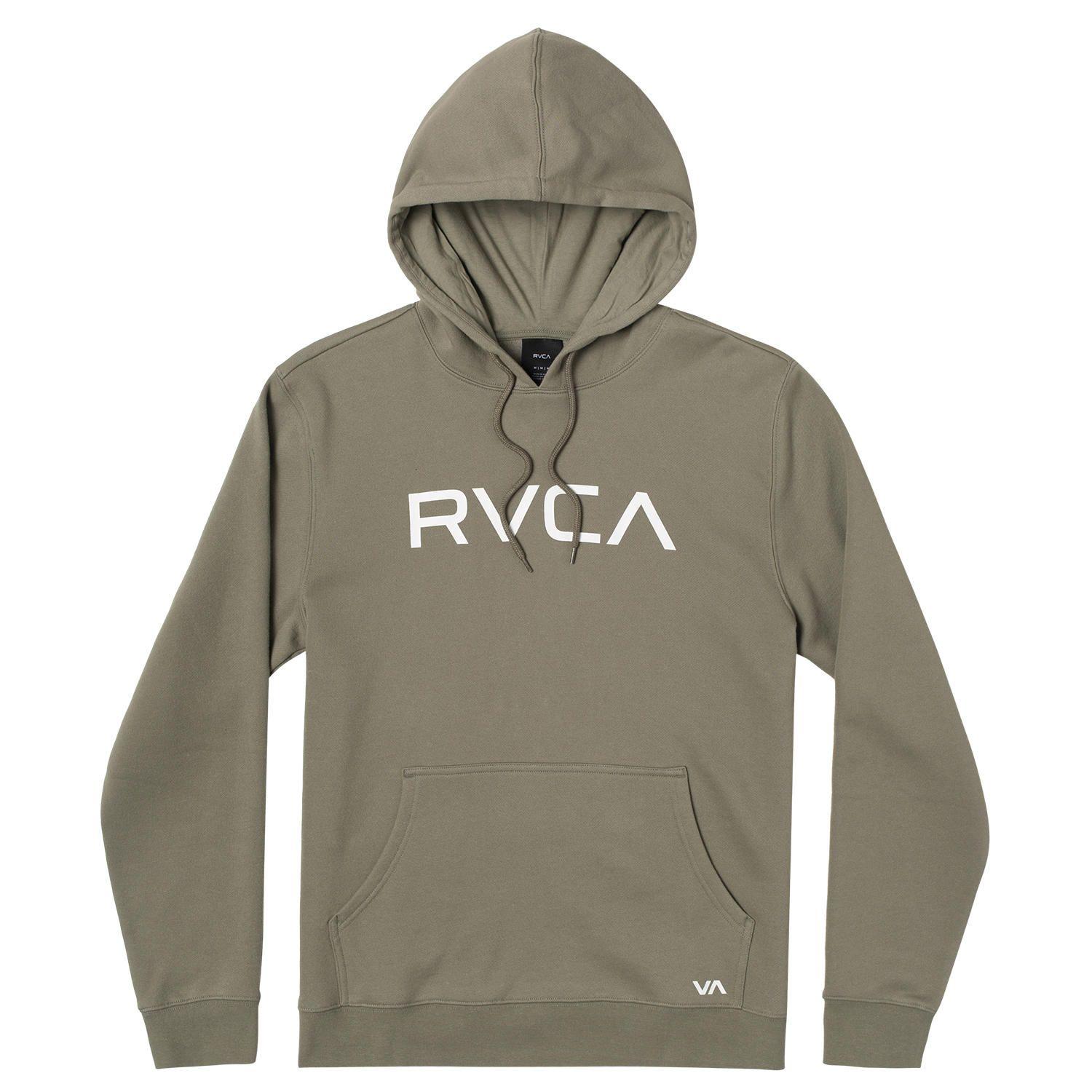 Polerón Hombre Big Rvca Hoodie Verde-2