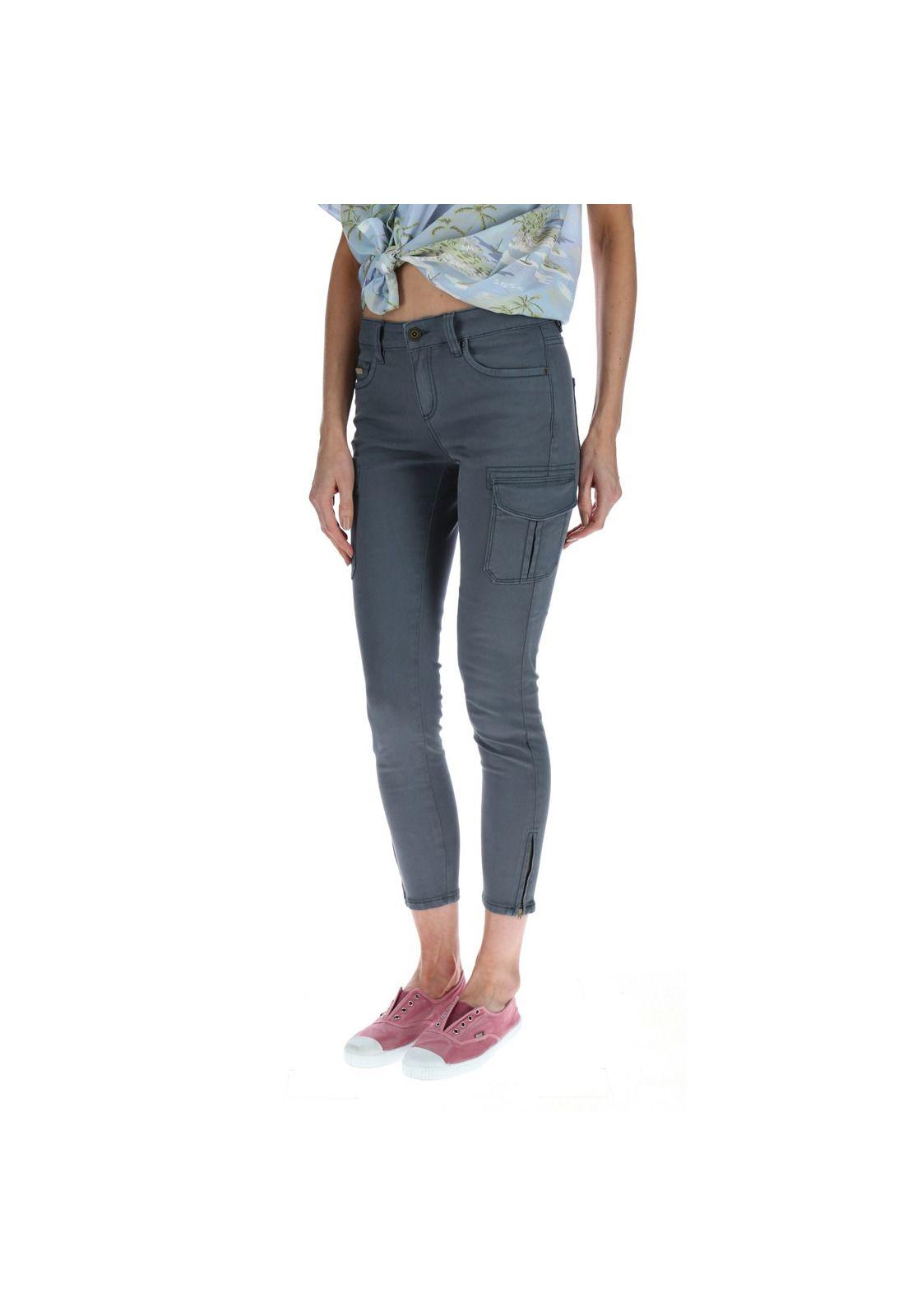 Pantalón Mujer Lilia Grafito-1