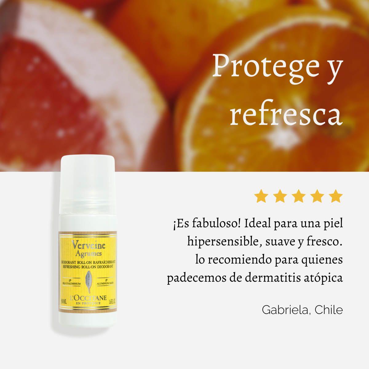 Desodorante Roll-On Refrescante Verbena Citrus-3
