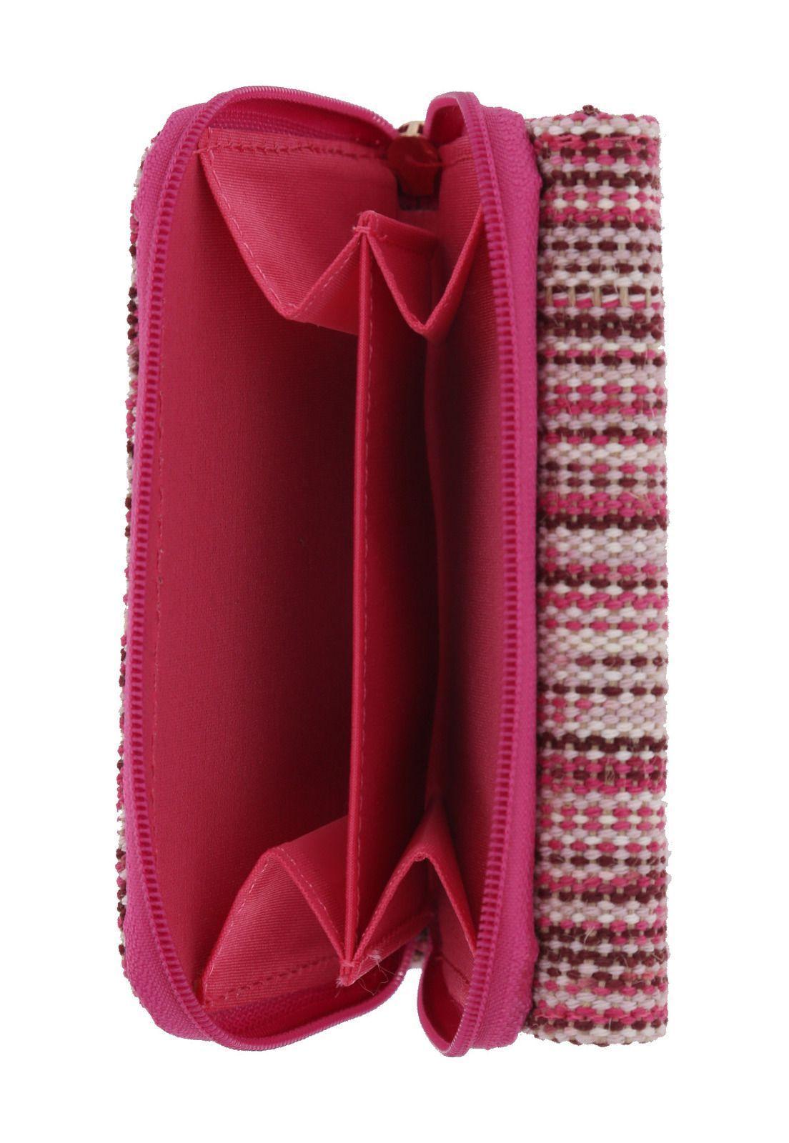 Billetera Mujer Raffia Wallet Multicolor-2