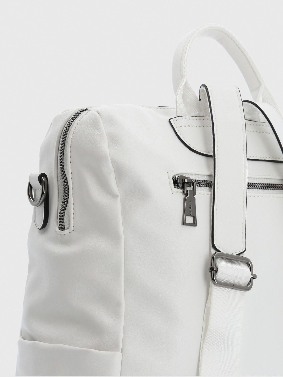 Cartera Mochila Mujer Pascal Backbag Blanco-2