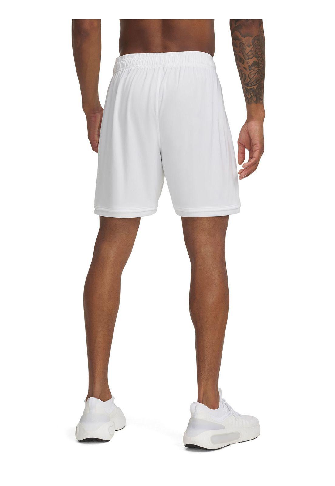Short Ua Challenger Blanco Para Hombre-1