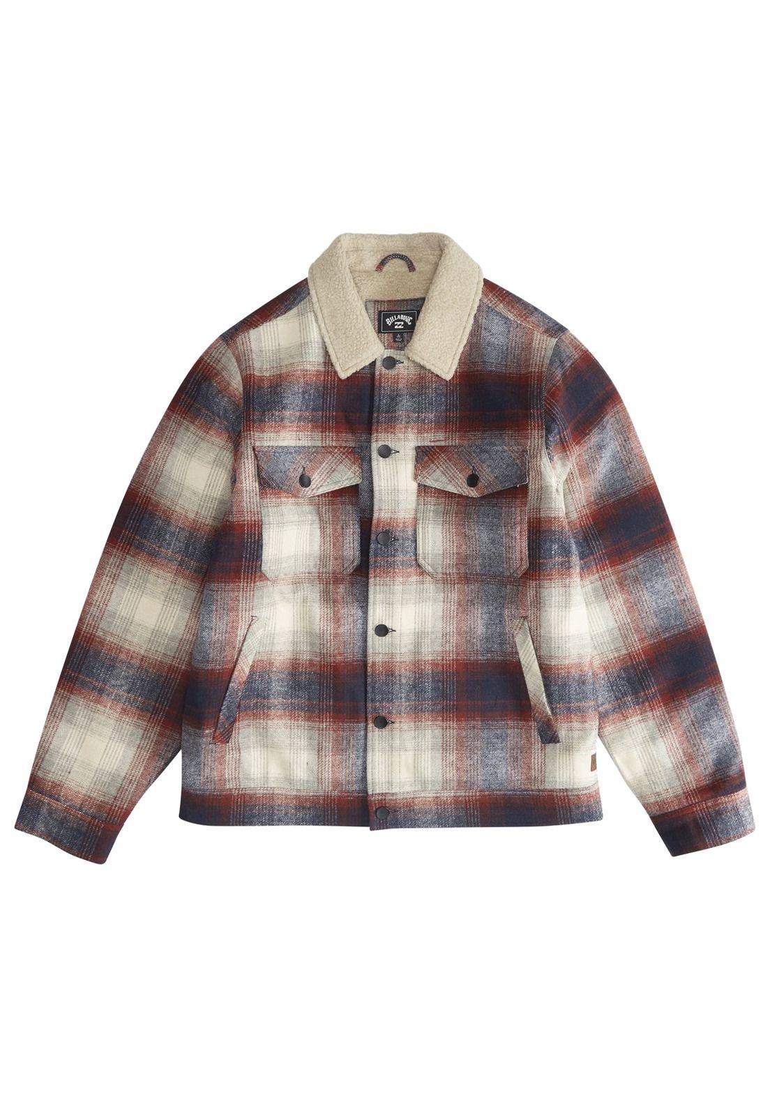 Chaqueta Hombre Barlow Sherpa Azul Petróleo-4