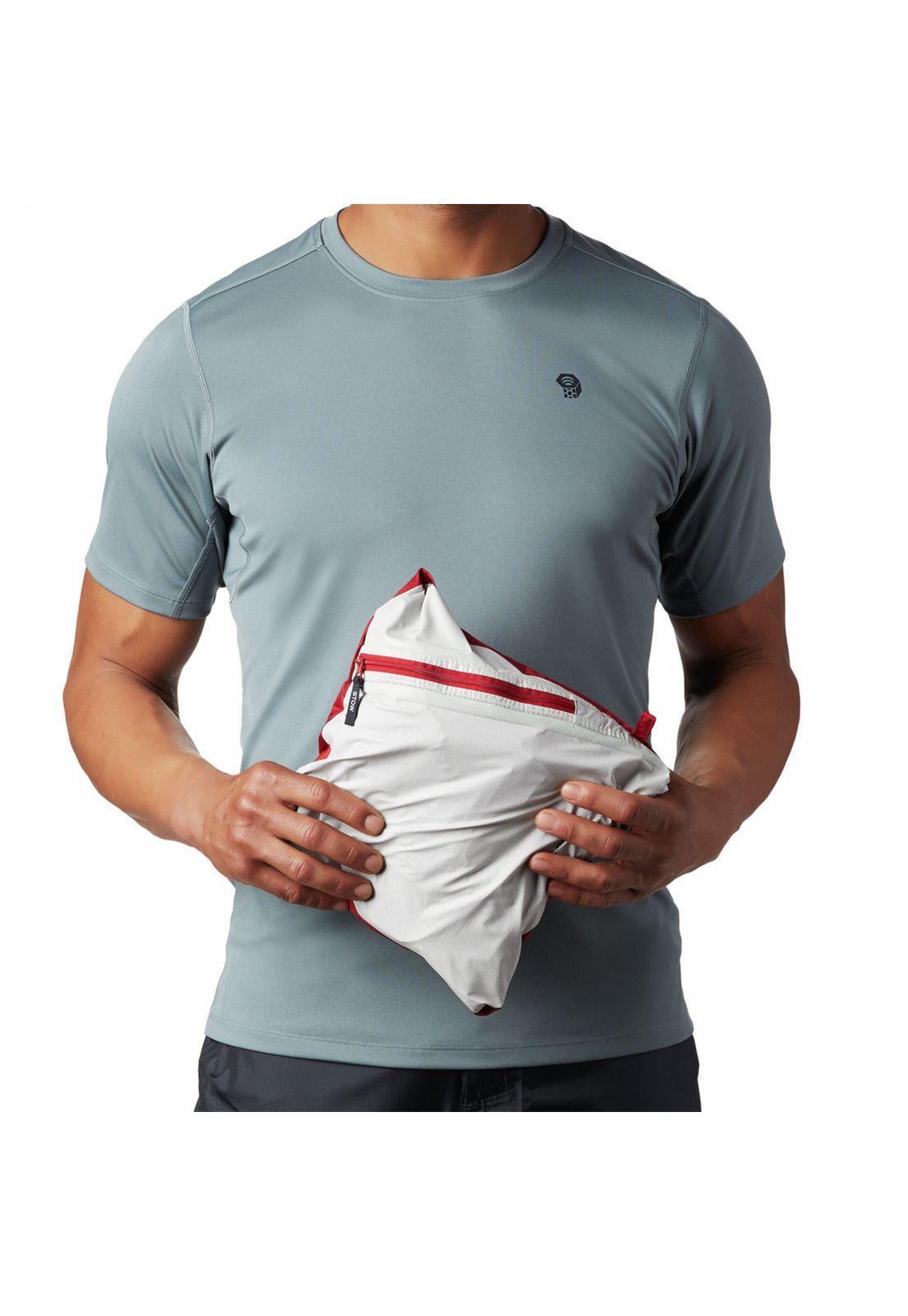 Cortaviento Hombre Acadia Rojo-4