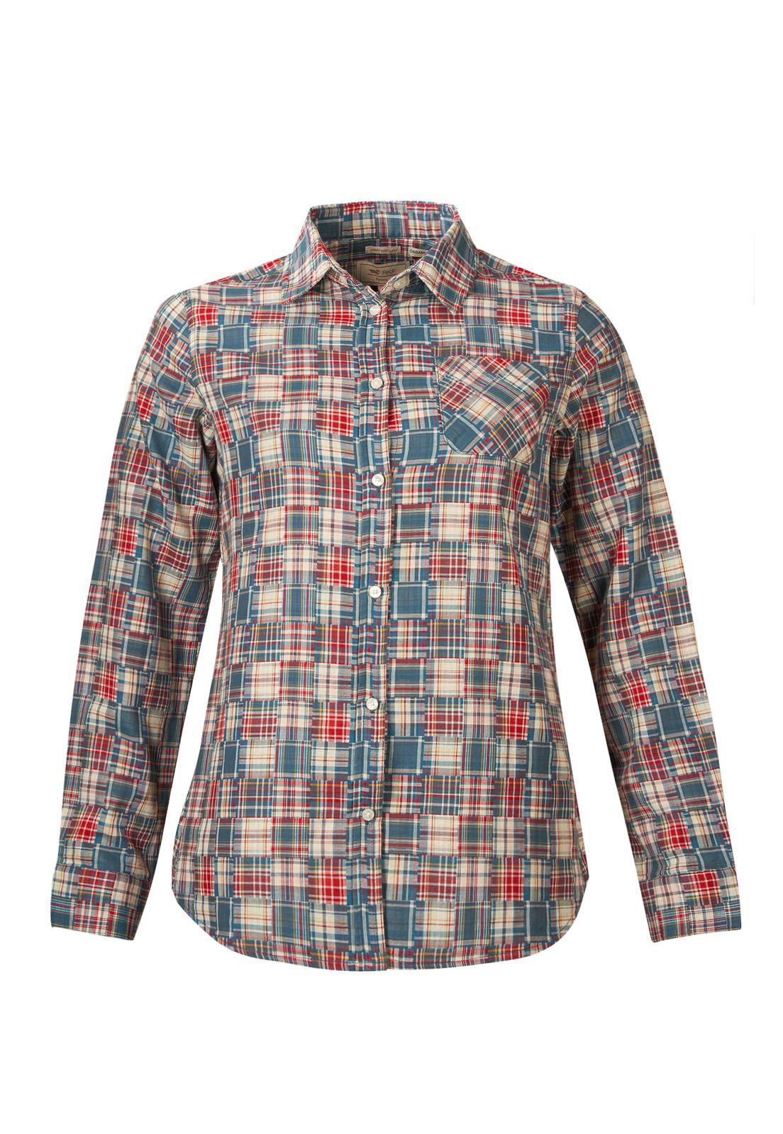 Blusa Algodón Orgánico Mujer Luz Multicolor-0