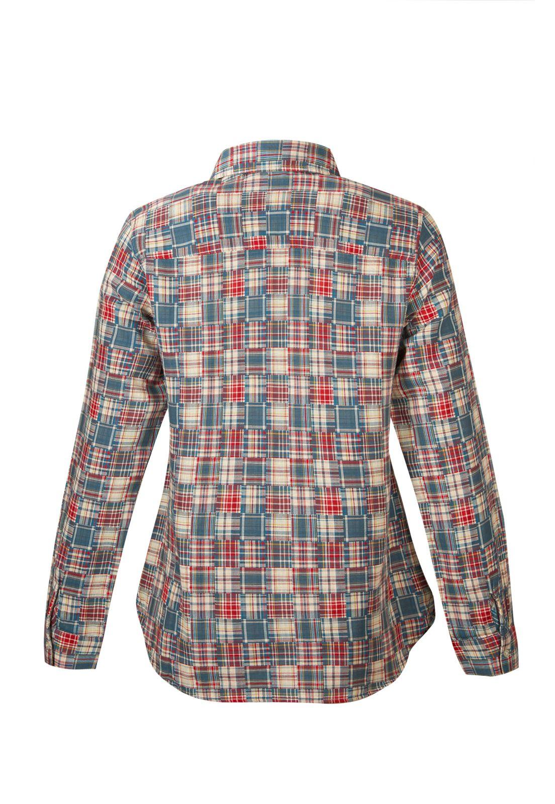 Blusa Algodón Orgánico Mujer Luz Multicolor-1