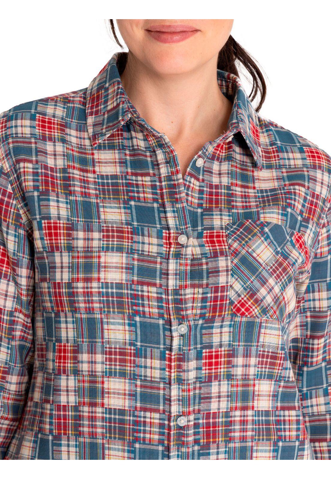 Blusa Algodón Orgánico Mujer Luz Multicolor-6