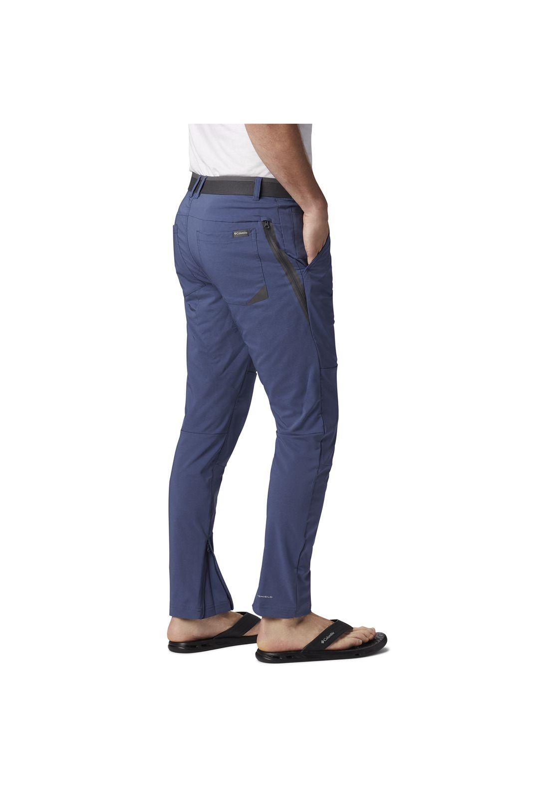 Pantalón Hombre Tech Trail Hiker Azul-1