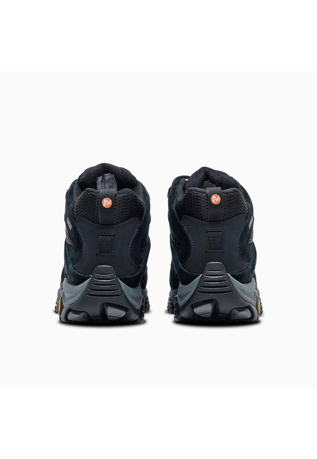 Botín impermeable Hombre Moab 3 Mid GTX Negro-3