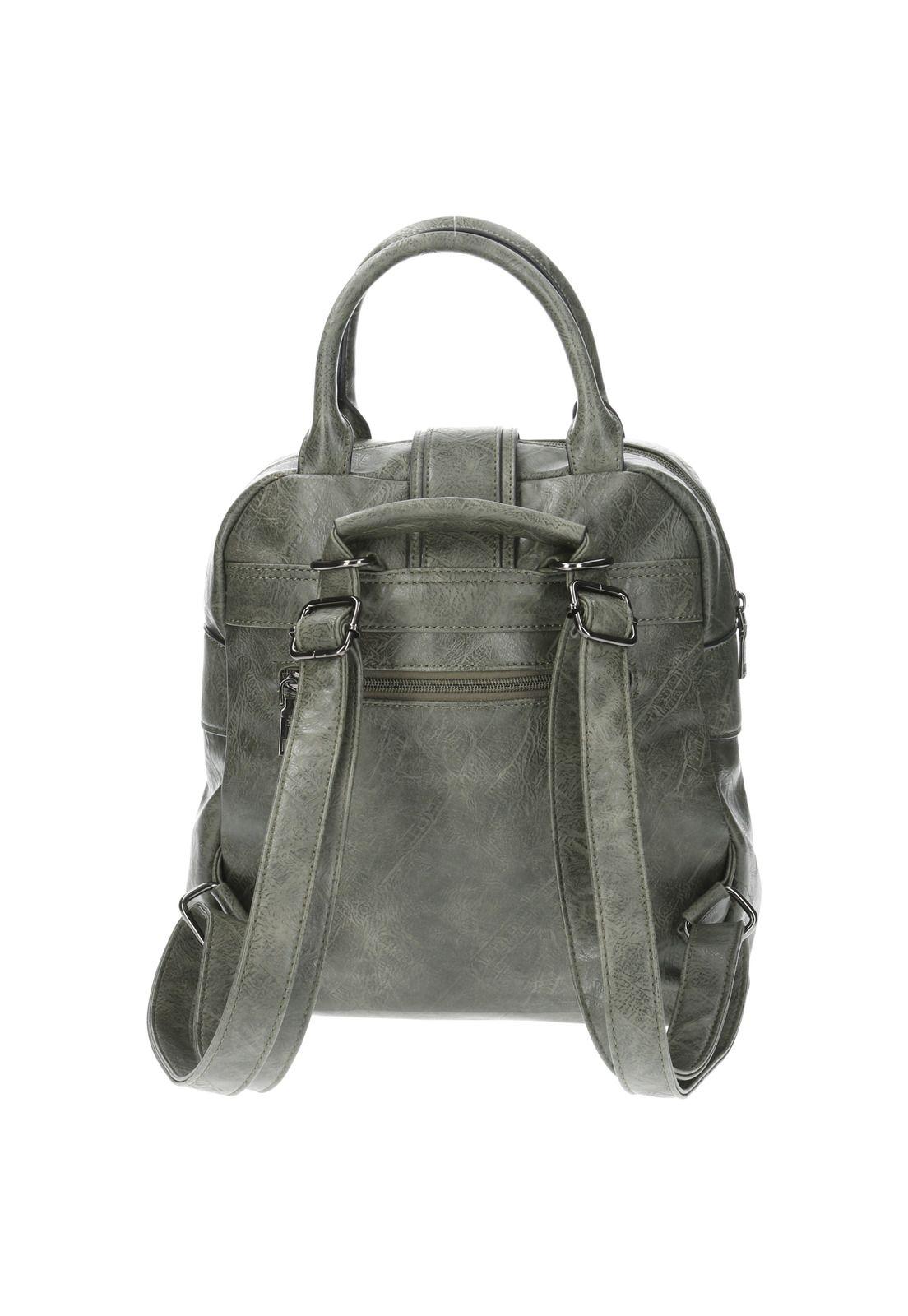 Mochila Convertible Mujer Elist Backbag Verde-2